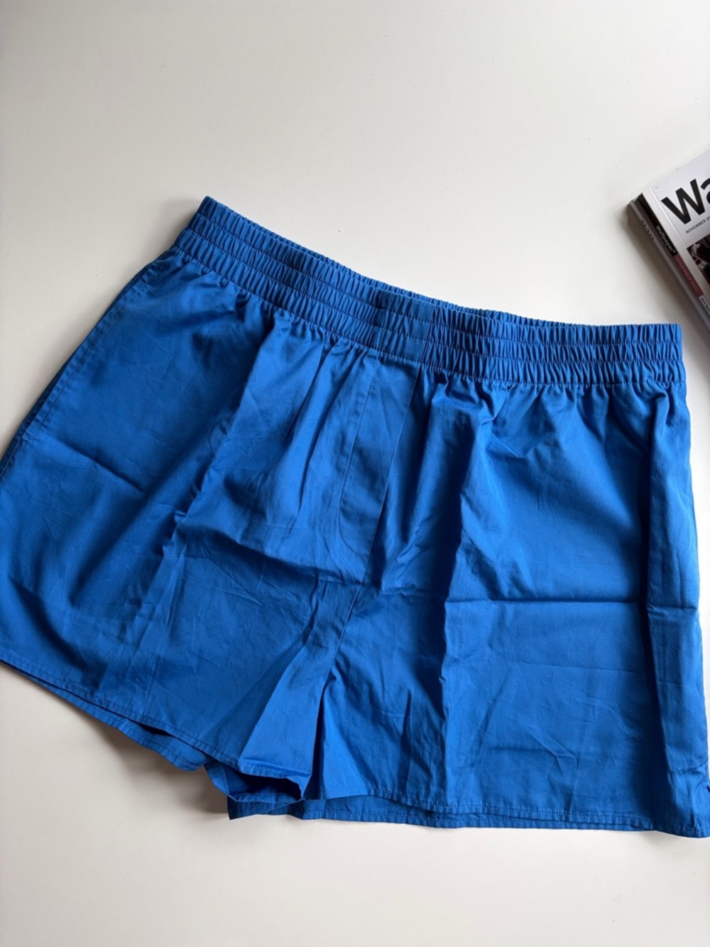 Blue babaton boxer shorts